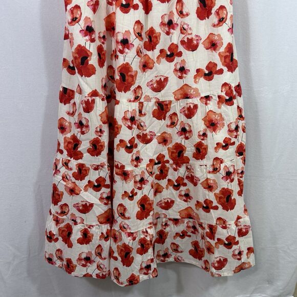 NEW Matilda Jane Enchanted Garden Summer Siesta Poppy Maxi Dress Size L Preppy - Picture 10 of 11